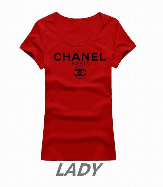 Chanel short round collar T woman S-XL-015